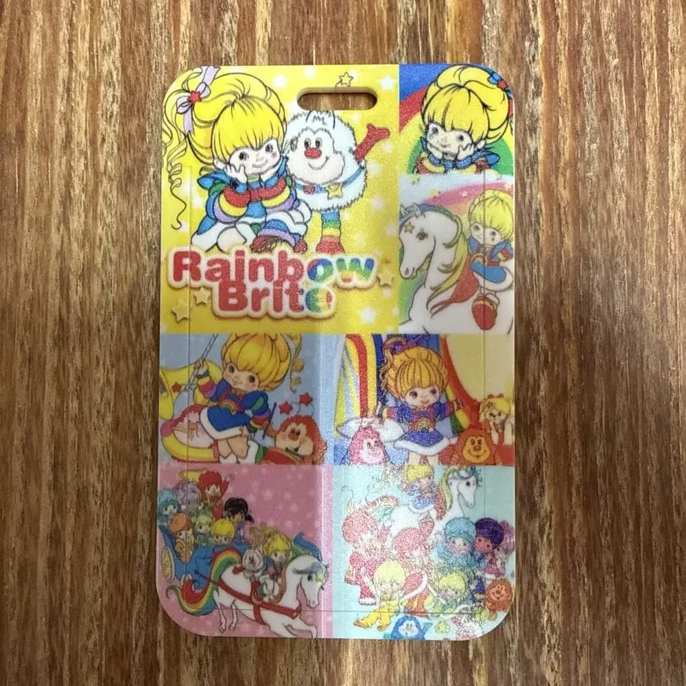 Rainbow Brite Badge ID Holder